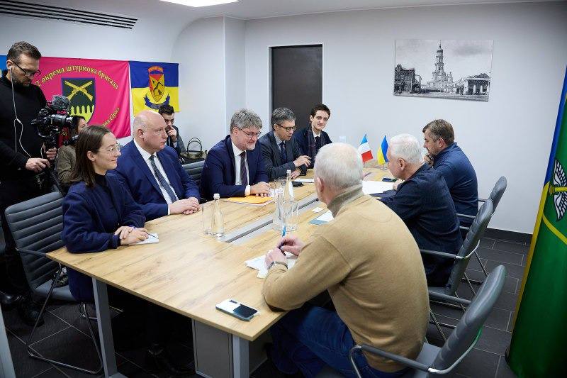 Мер Харкова зустрівся з послом Франції